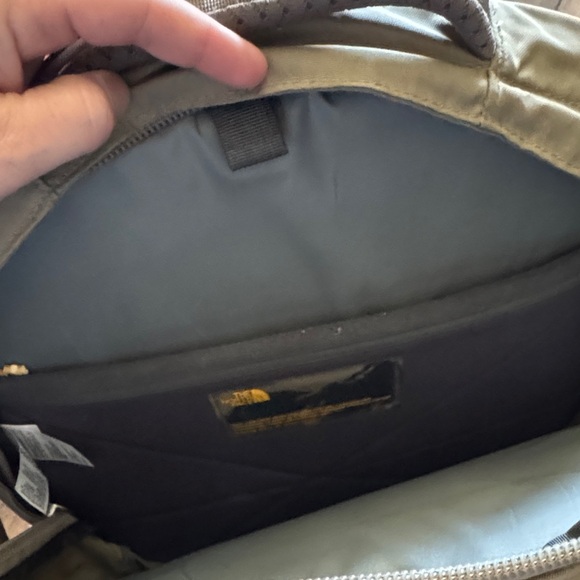 The North Face Olive and Pink Backpack - Picture 3 of 6